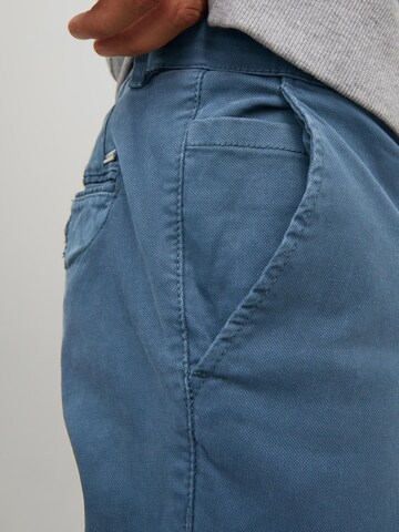 Coupe slim Pantalon chino 'Marco Fred' JACK & JONES en bleu