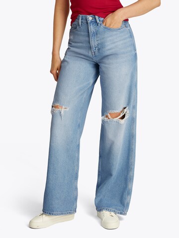 Tommy Jeans Широкий Джинсы 'CLAIRE' в Синий: спереди
