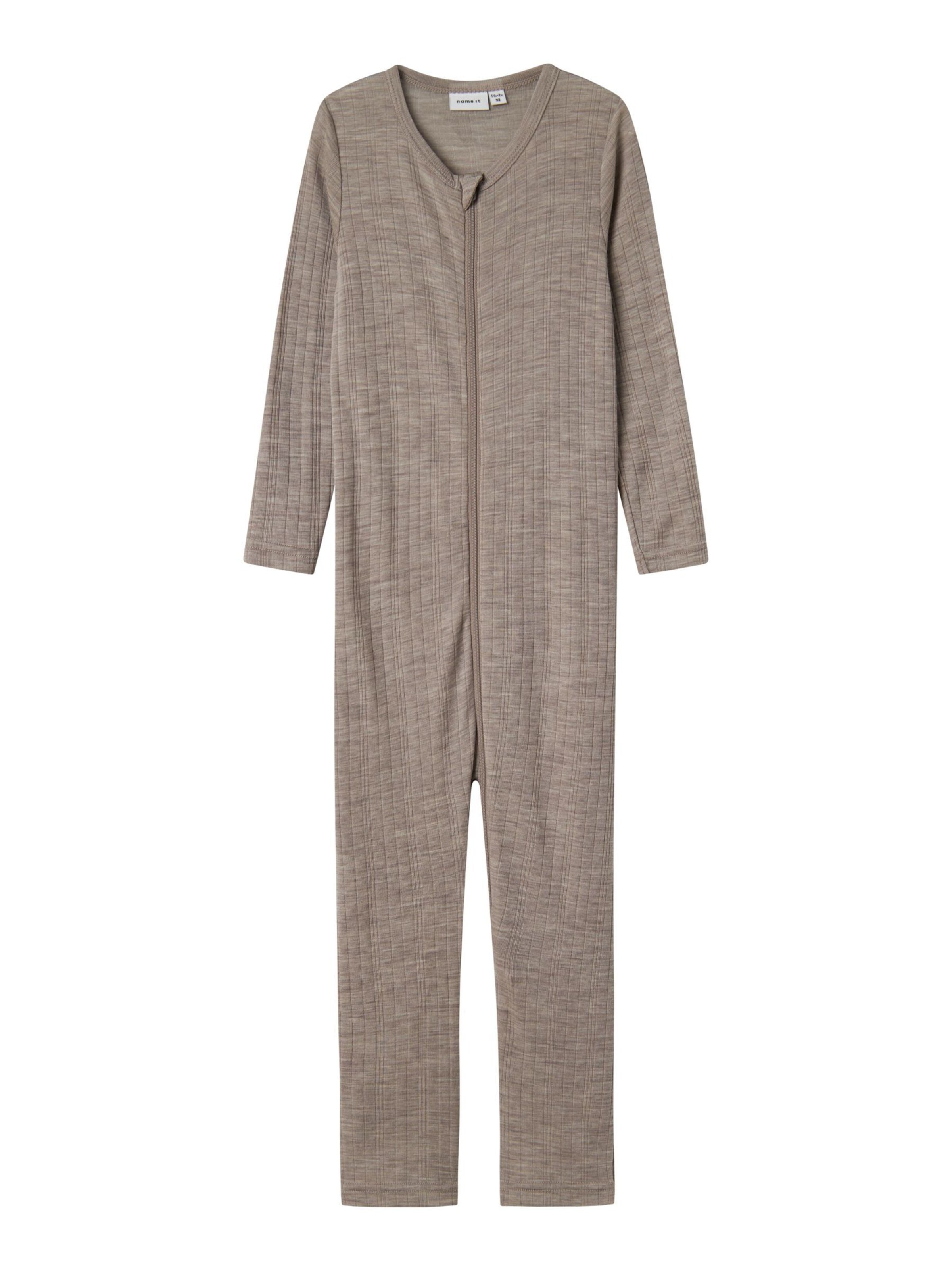 NAME IT Nattøj 'NMMWang' i grå: forside