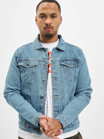 Denim Project Regular fit Between-Season Jacket 'Kash' in Blue