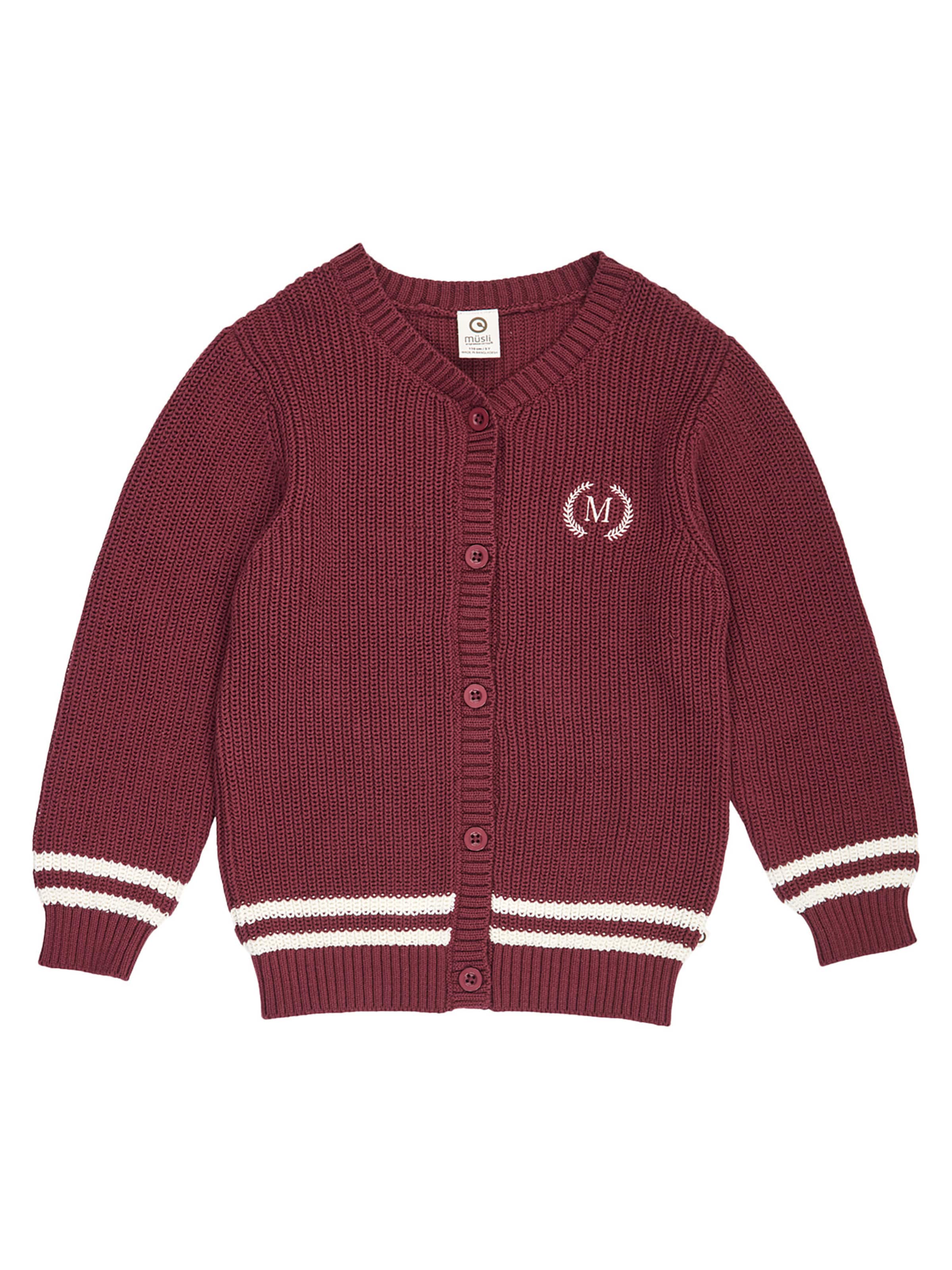 Giacchetta di Müsli by GREEN COTTON in rosso: frontale