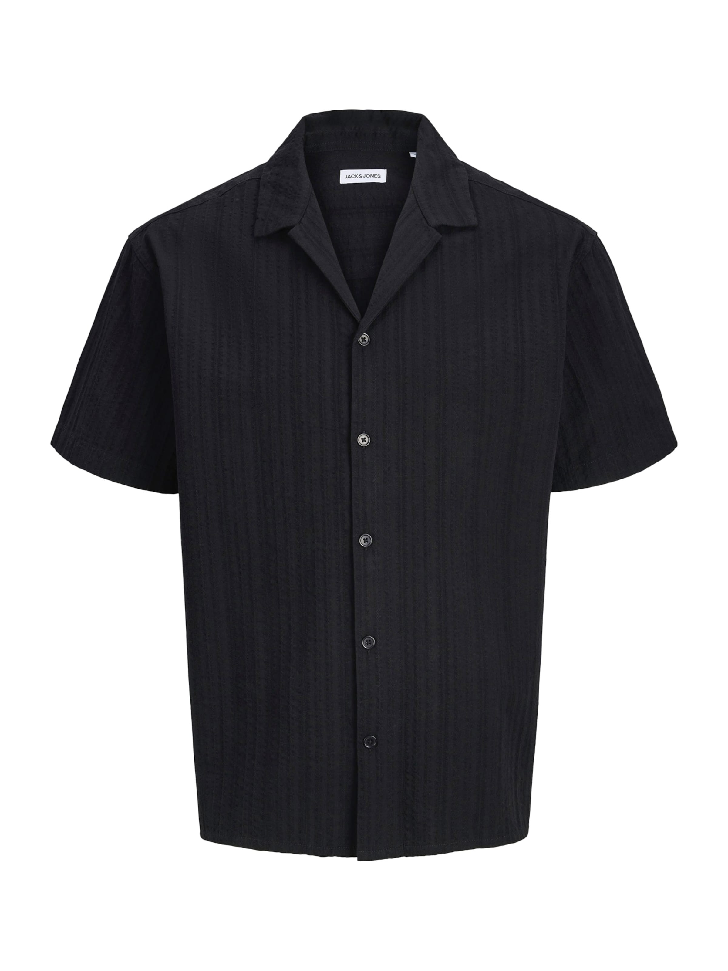 Camicia 'JJETyson' JACK & JONES di colore nero, Visualizzazione prodotti