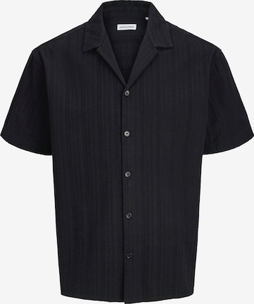 Fit confort Chemise 'JJETyson' JACK & JONES en noir : devant