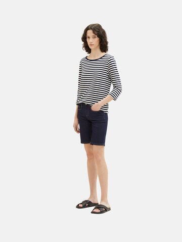 TOM TAILOR Regular Shorts 'Alexa' in Blau