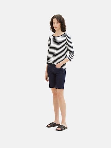 TOM TAILOR Regular Shorts 'Alexa' in Blau