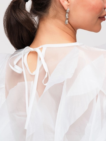 Chemisier Ombre en blanc