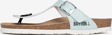 Bayton T-bar sandals 'Carins' in Green: front
