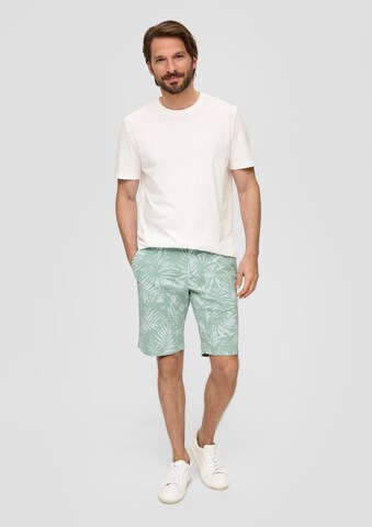 Coupe slim Pantalon s.Oliver en vert