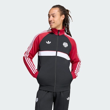 ADIDAS PERFORMANCE Trainingsjack 'Eintracht Frankfurt FC' in Zwart: voorkant