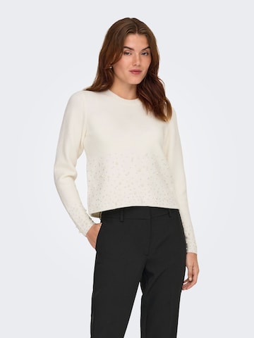 Pull-over 'JDYPearl' JDY en blanc : devant