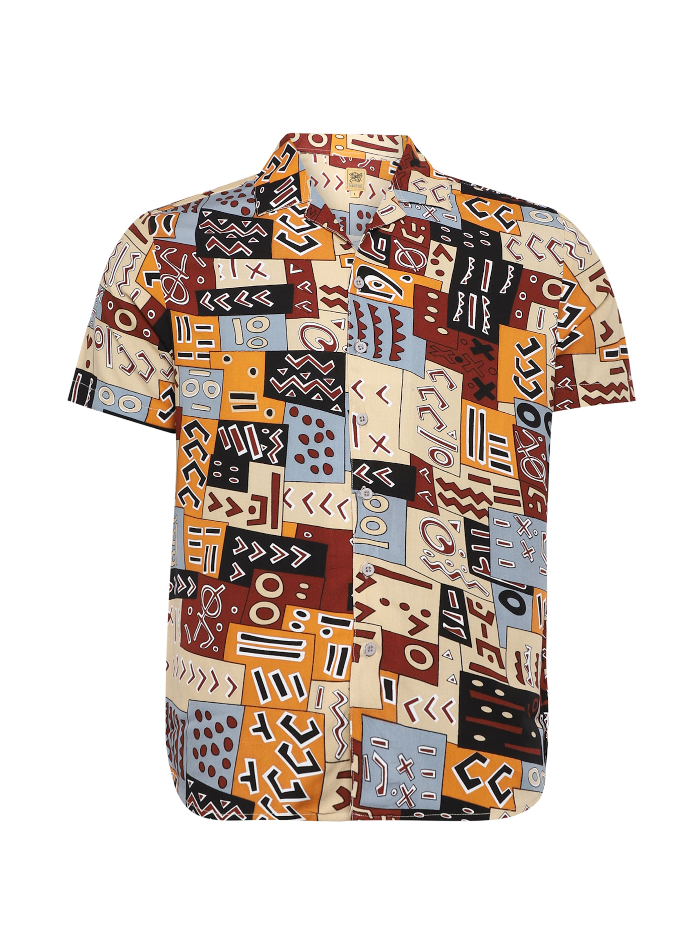 Campus Sutra Kitsas lõige Triiksärk ' Jack ', värv segavärvid: eest vaates