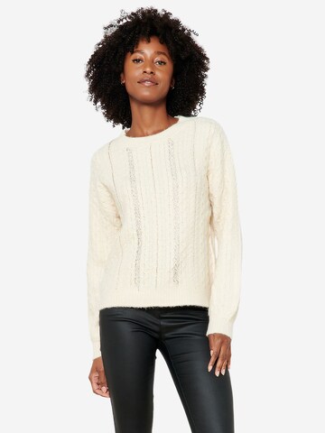 LolaLiza Pullover in Beige: predná strana