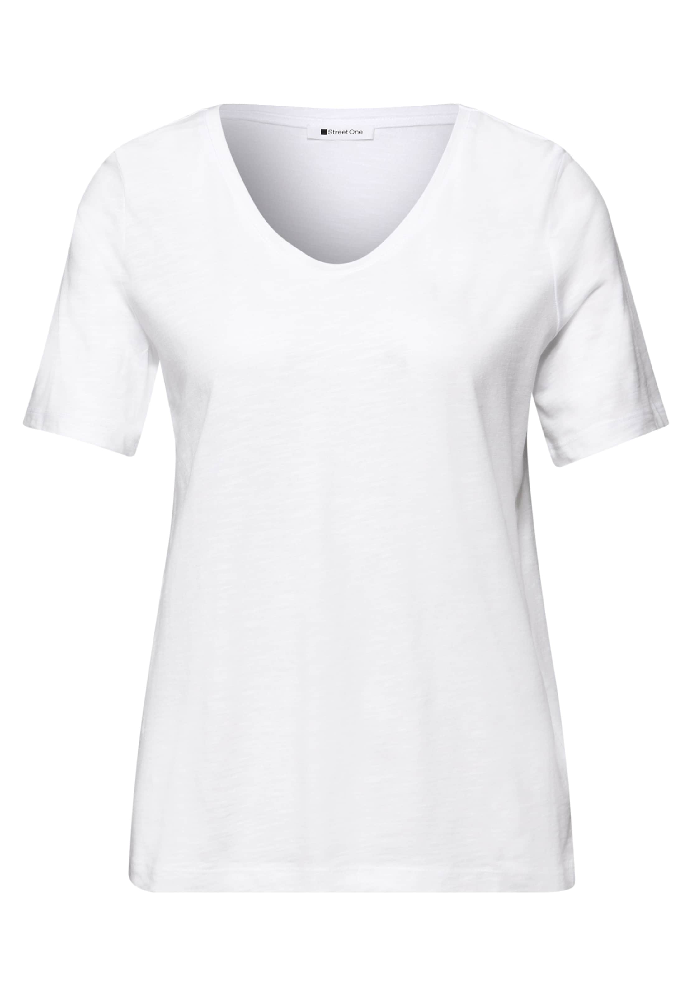 STREET ONE Shirt in White: front