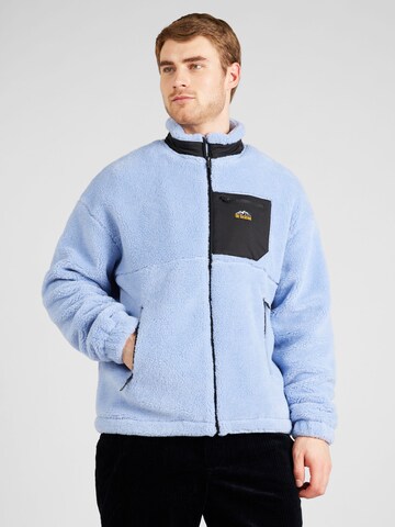 On Vacation Club Between-Season Jacket in Blue: front