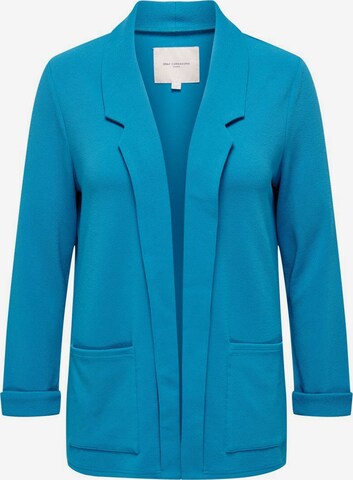 Blazer ONLY Carmakoma en bleu : devant