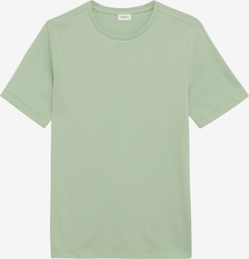 T-Shirt s.Oliver en vert : devant
