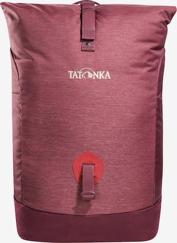 TATONKA Backpack 'Grip Rolltop' in Red: front