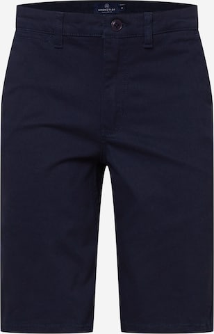 Kronstadt Regular Chino Pants 'Jonas' in Blue: front