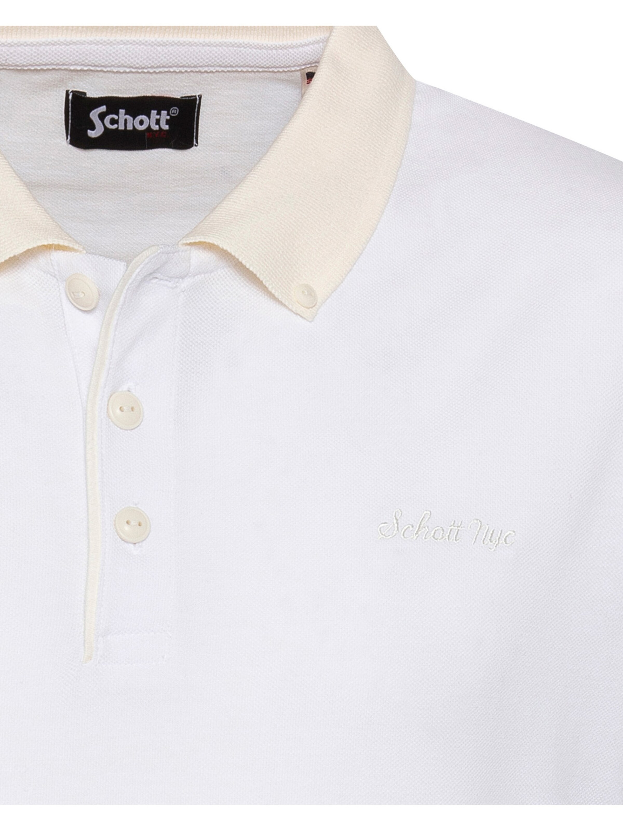 Schott NYC Shirt‌‌‌‌‌‌‌‌‌ in Weiß