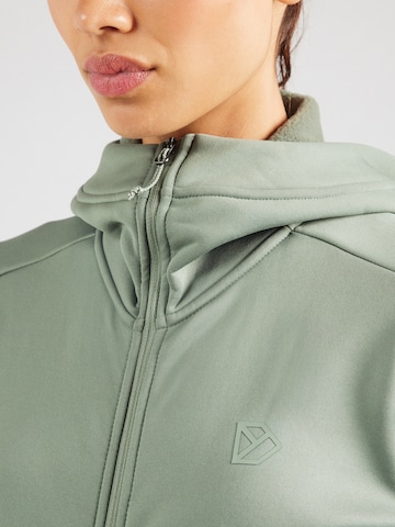 Didriksons - Sudadera con cremallera deportiva 'ANNELI' en verde