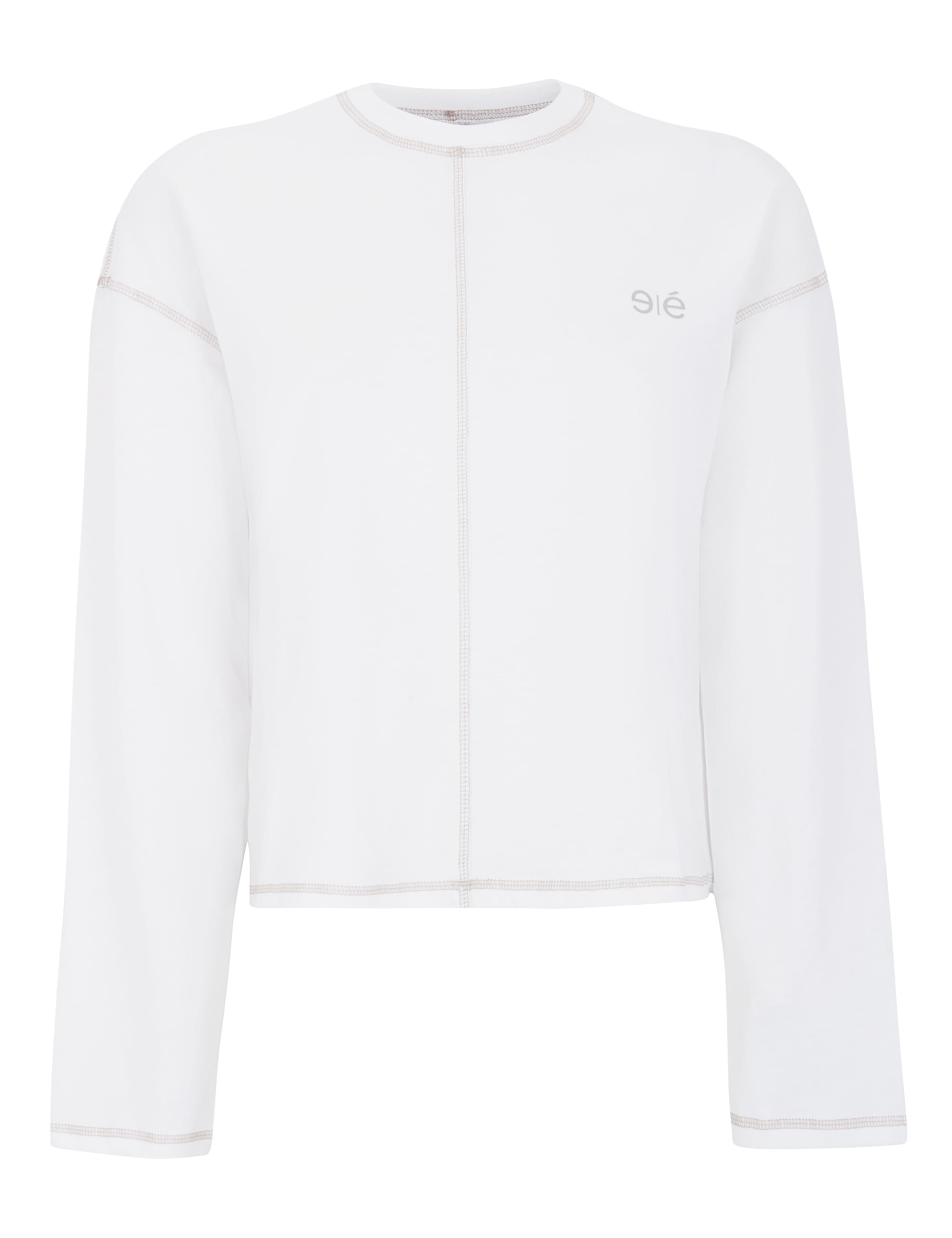 Maglietta 'Munja' di Esmé Studios in bianco: frontale