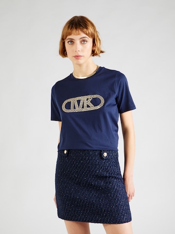 MICHAEL Michael Kors - Camiseta 'GROMMET EMPIRE' en azul: frente