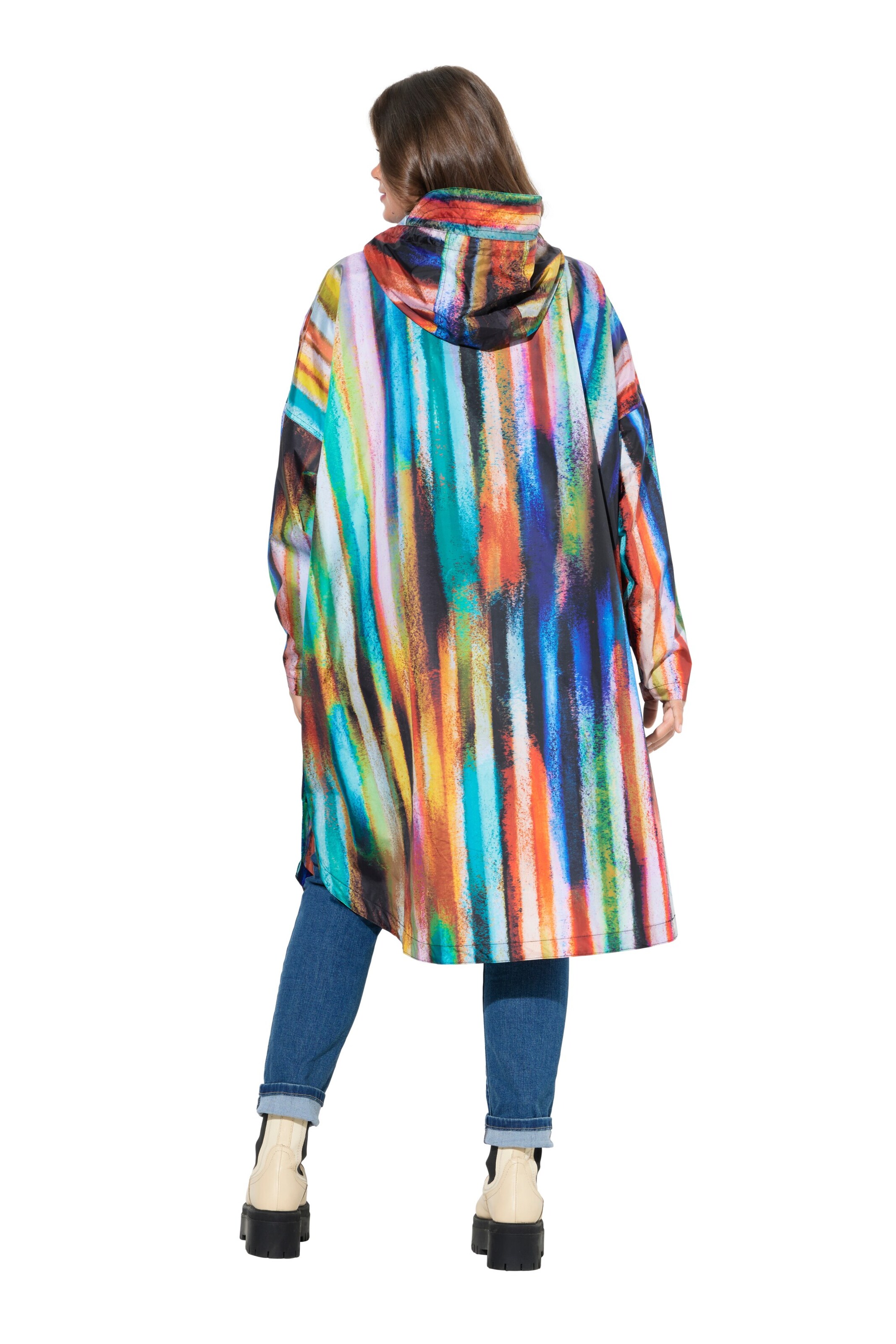 LAURASØN Between-season jacket in Mixed colours