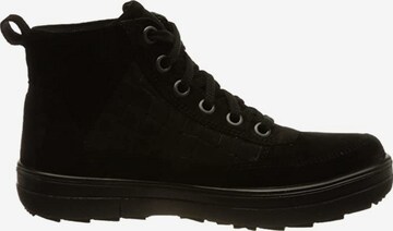 SUPERFIT Lace-Up Ankle Boots in Black