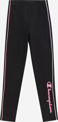 Champion Authentic Athletic Apparel Slimfit Leggings in Zwart: voorkant