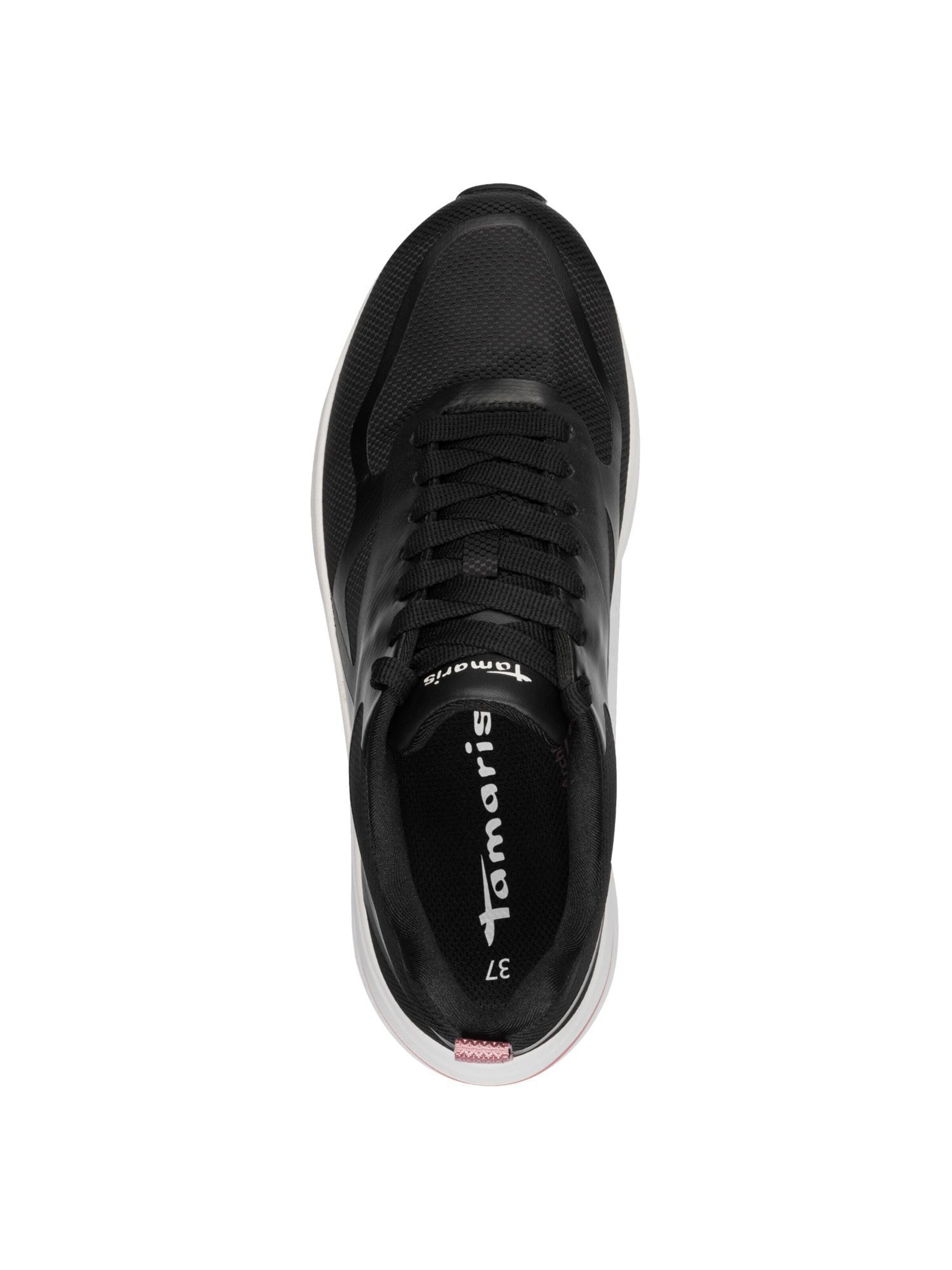 Sneaker low de la Tamaris pe negru