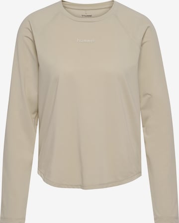 Hummel Functioneel shirt in Grijs: voorkant