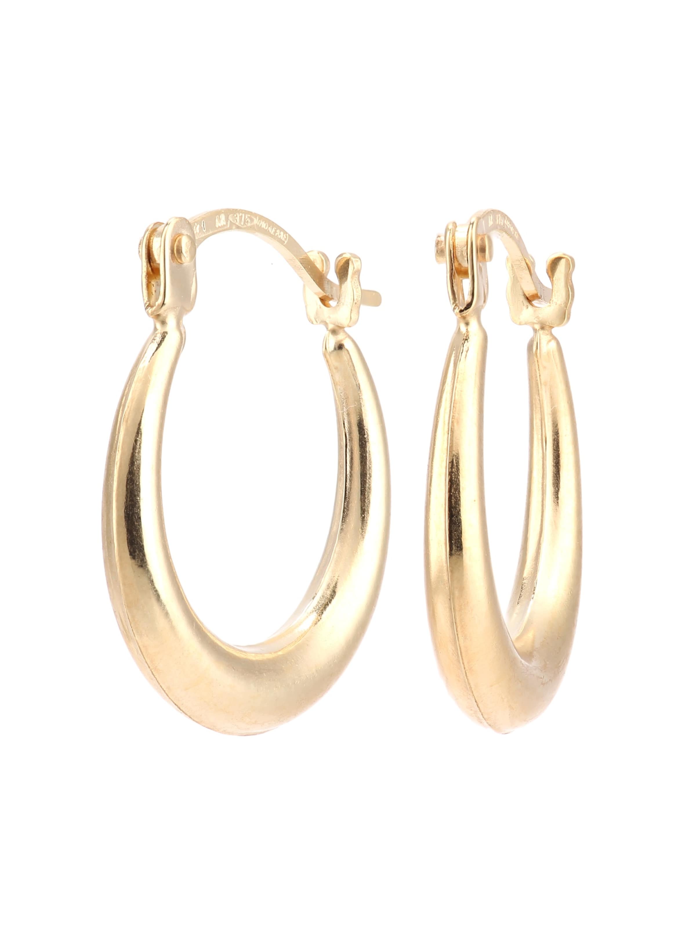 Vanlere Earrings in Gold: front