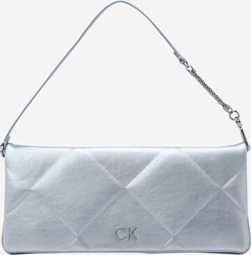 Calvin Klein Clutch in Grijs: voorkant