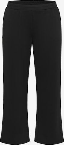 Pantalon 'KCAnnita' KAFFE CURVE en noir : devant