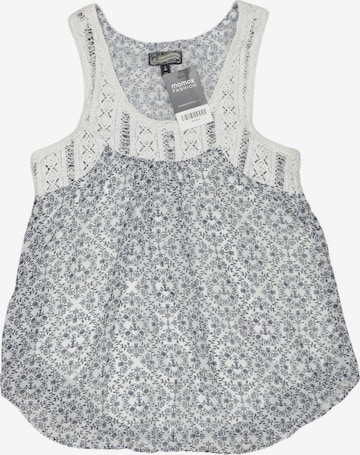 DREIMASTER Top XS in Weiß: Vorderseite