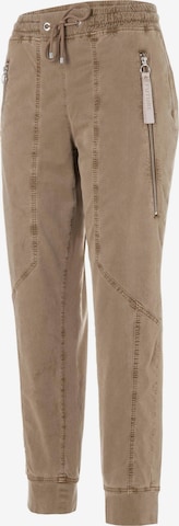 MAC Tapered Pants 'Future Worker' in Brown