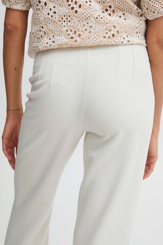 b.young Wide leg Pants 'Velise' in Beige