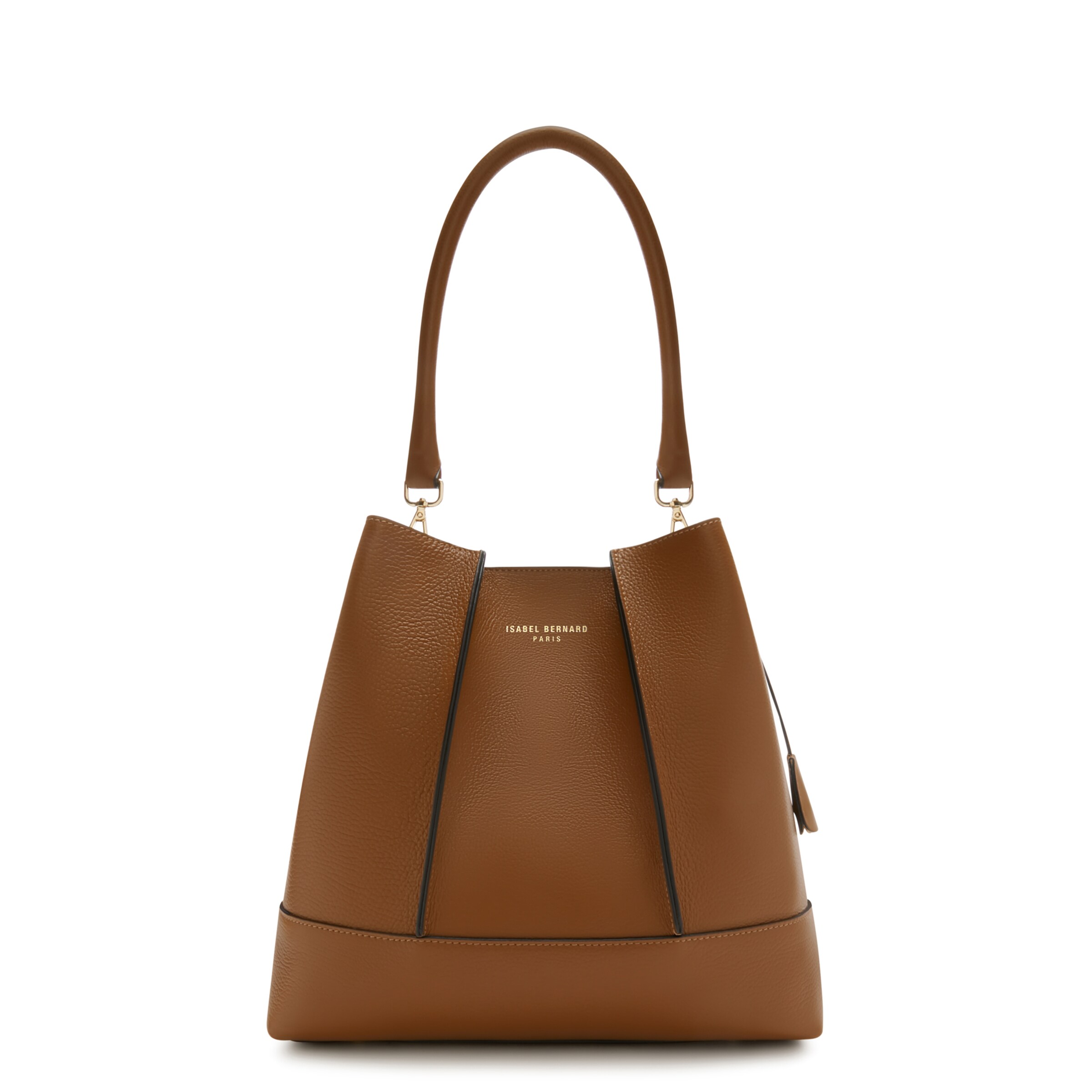 Isabel Bernard Shoulder Bag in Brown: front