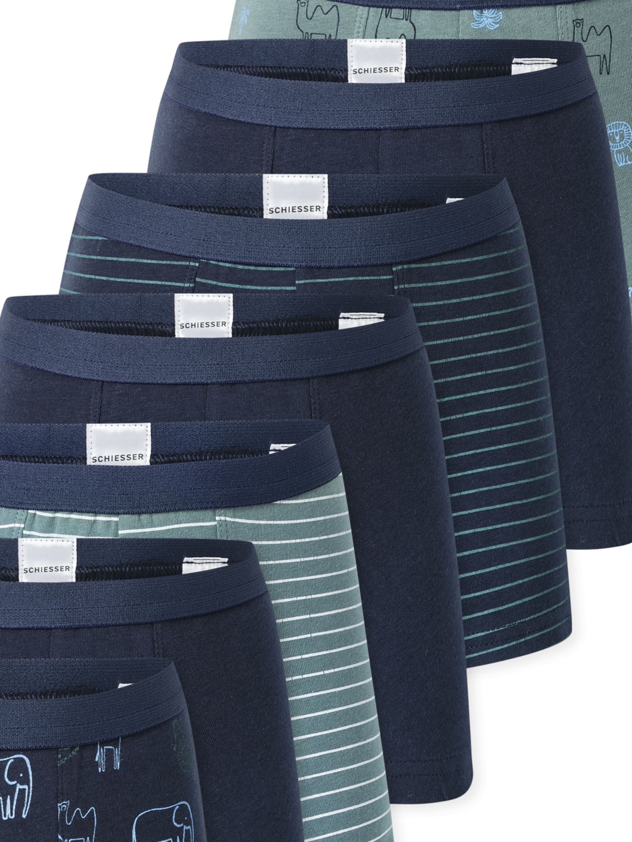 SCHIESSER Onderbroek '95/5' in Blauw