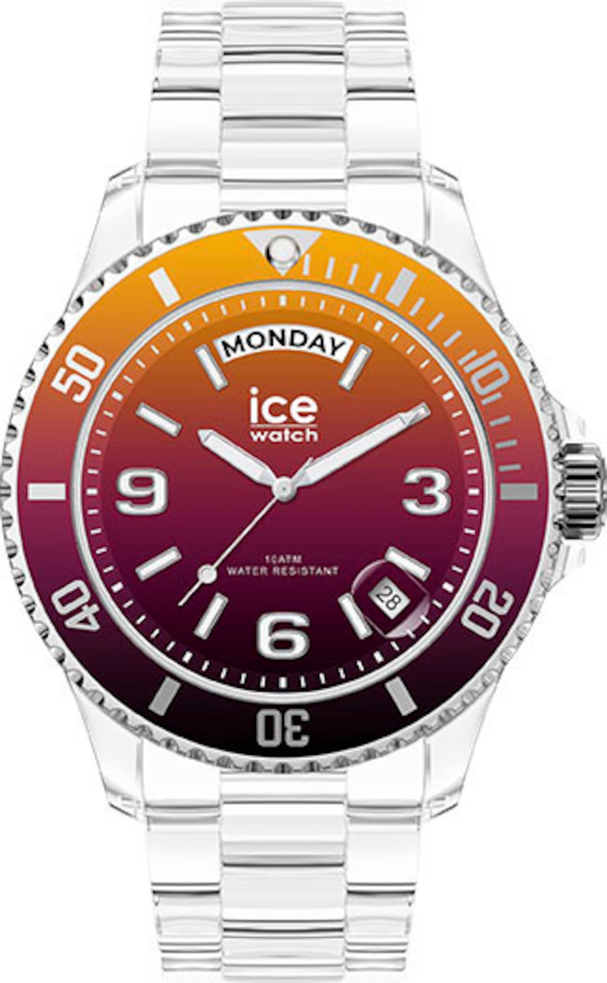 ICE WATCH Uhr in Braun: Vorderseite