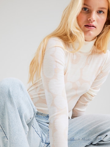 Marimekko Пуловер 'Vilina' в бяло