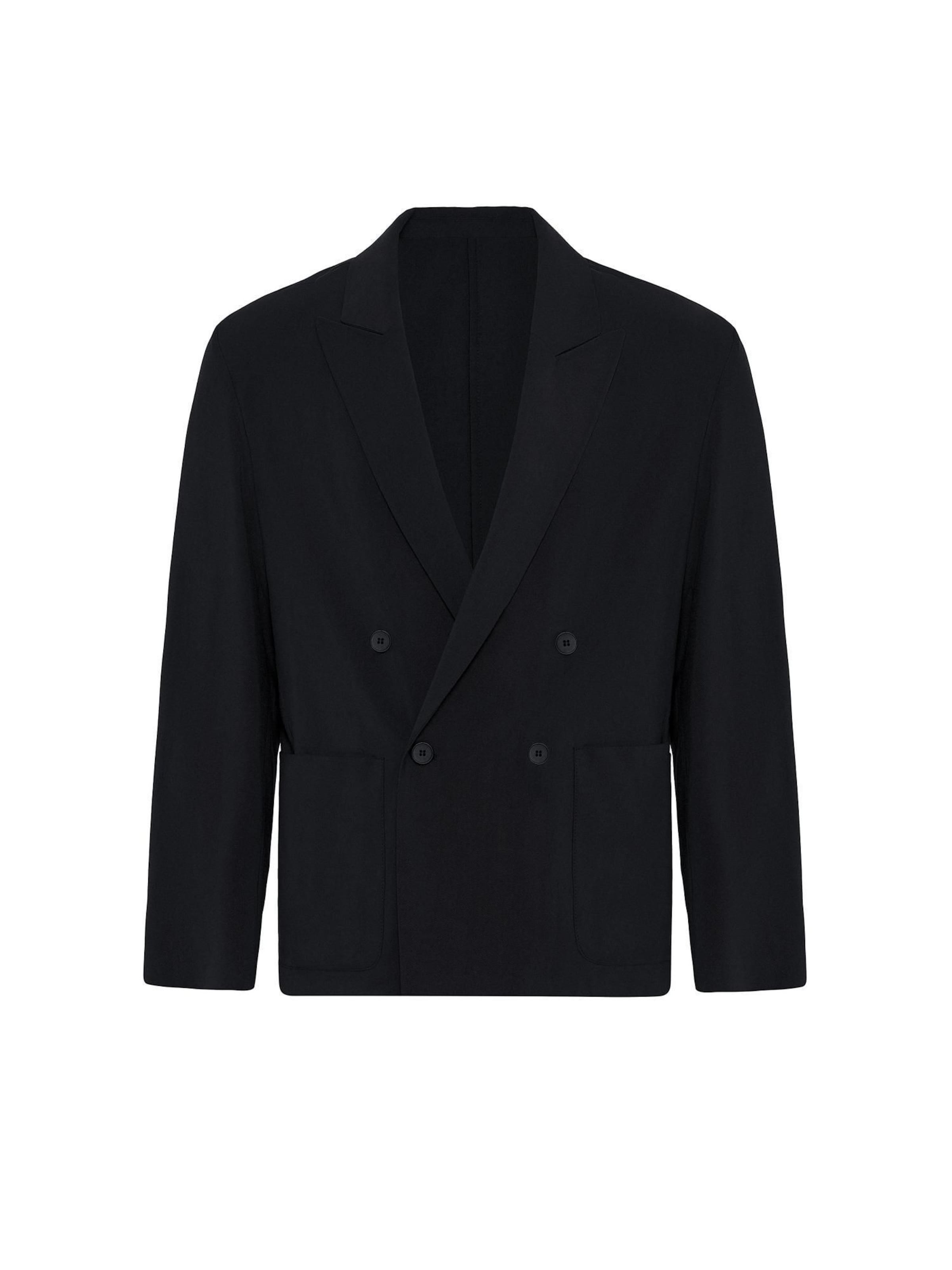 Antioch Ανοιξιάτικο και φθινοπωρινό παλτό &#x27;Carl&#x27; σε μαύρο: μπροστά