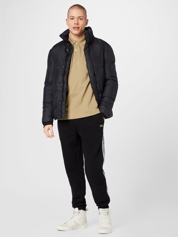 LACOSTE Tapered Pants in Black