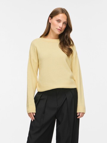 Pull-over VILA en jaune : devant