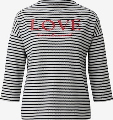 Sweat-shirt s.Oliver en noir : devant