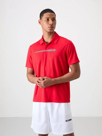 Tommy Life - Camisa funcionais em vermelho: frente