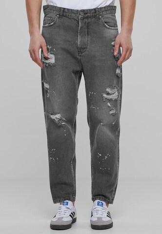 2Y Premium Regular Jeans in Grau: Vorderseite