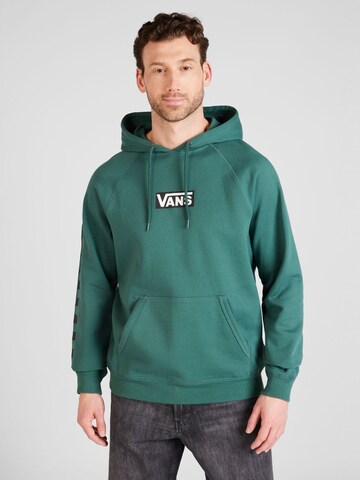 VANS Regular fit Sweatshirt 'VERSA' i grön: framsida