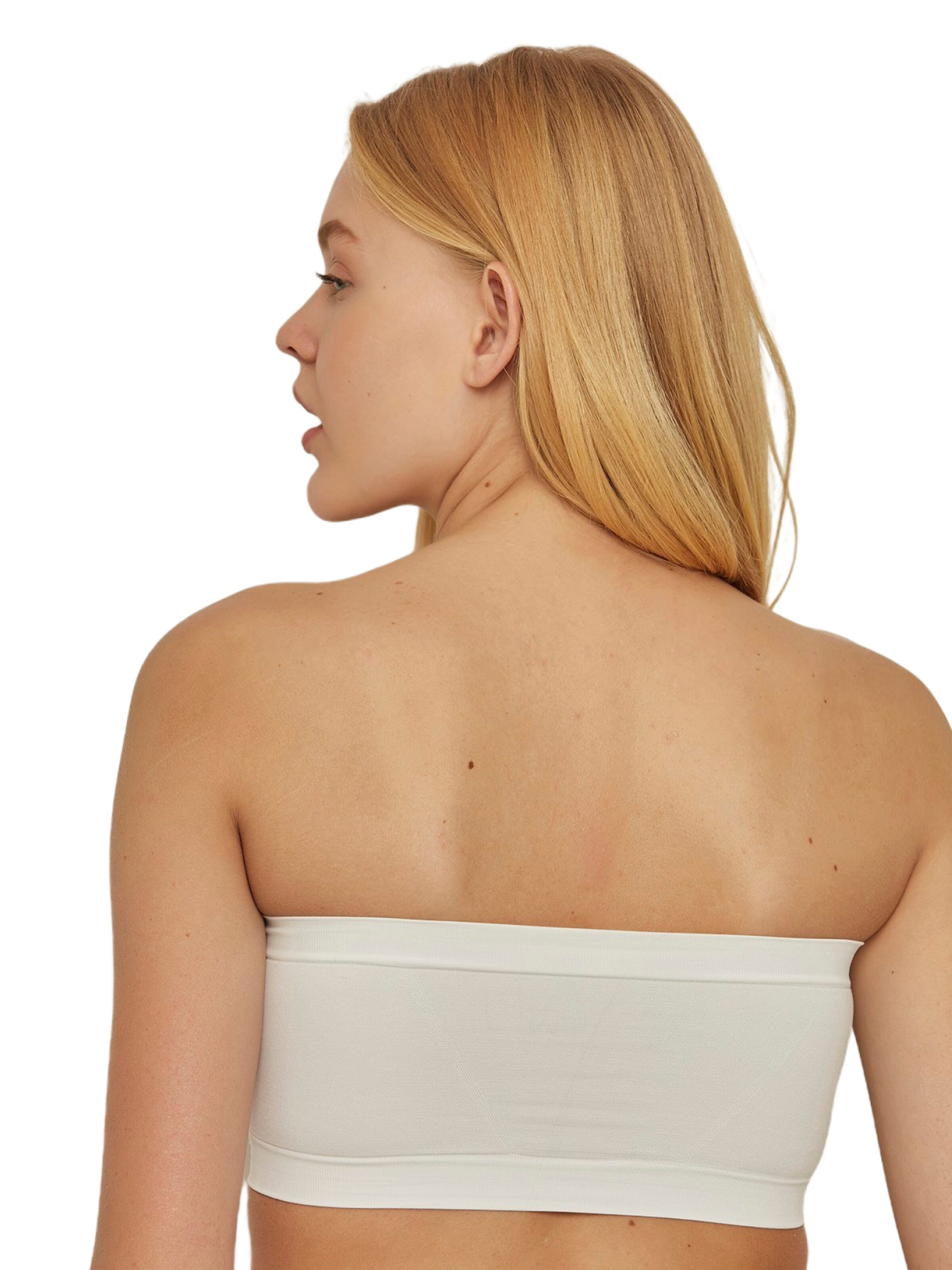 C&City Bandeau Bra in White