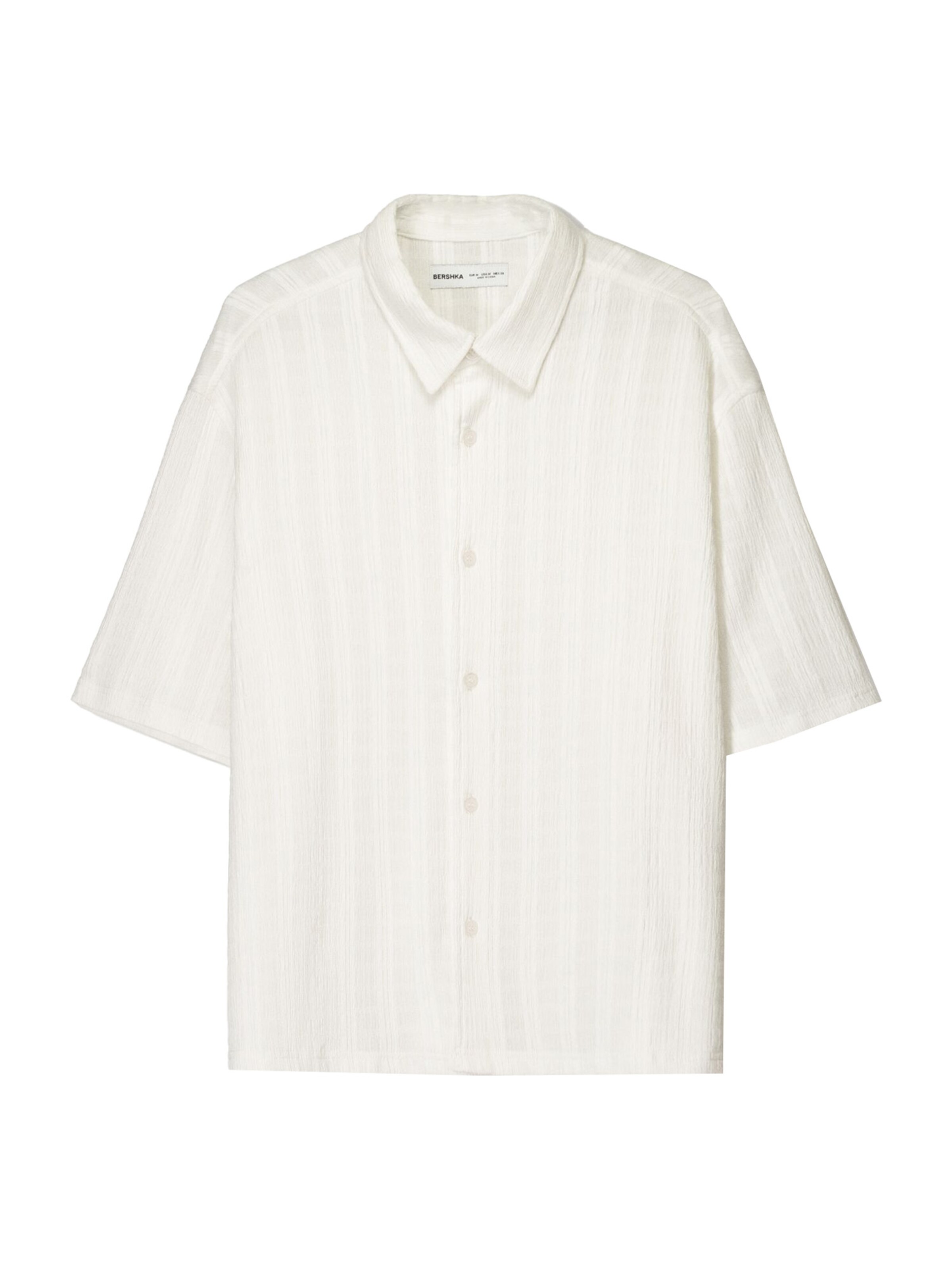 Bershka Comfort fit Ing - fehér: elől